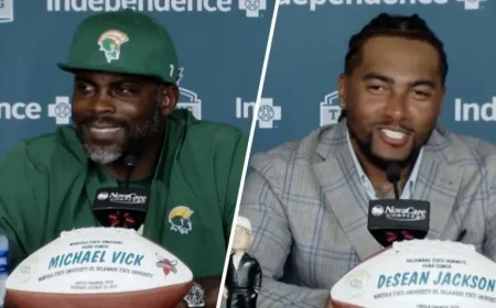 Michael Vick vs DeSean Jackson: HBCU coaches collide as Norfolk State faces Delaware State in Philadelphia