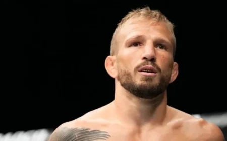 T.J. Dillashaw Criticizes Tom Aspinall’s Tactics Against Ciryl Gane