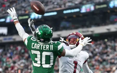 Jets Acquire WR John Metchie from Eagles, Trade CB Michael Carter