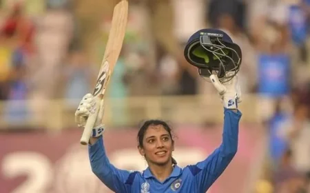 Smriti Mandhana Scores 1000 ODI Runs Against Australia, Second Indian to Achieve This