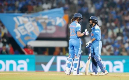 India vs Australia: Kaur, Rodrigues Propel Women’s World Cup Semifinal Chase
