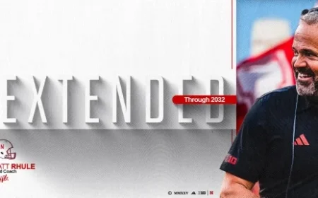 Nebraska Extends Coach Matt Rhule’s Contract at University