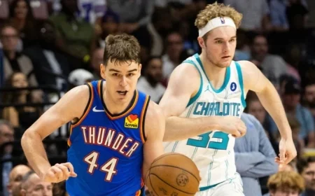 Thunder Guard Nikola Topic Battles Testicular Cancer