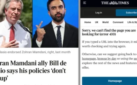 London Newspaper’s Mishap: Flawed Story on New York’s Zohran Mamdani