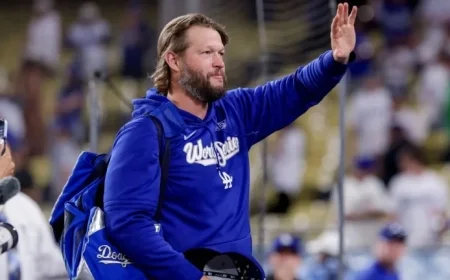 Clayton Kershaw Says Goodbye to Dodger Stadium After Game 5