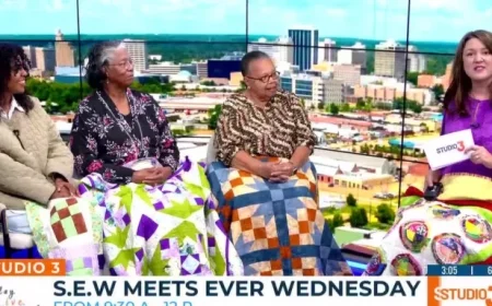 “Quilting Group ‘Sew Every Wednesday’ Showcased at National Folk Festival”