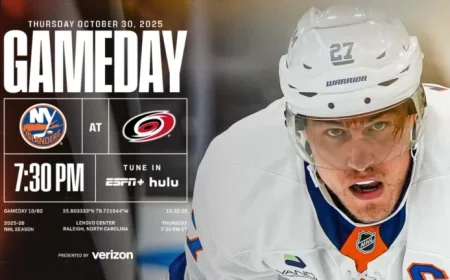 Islanders Face Hurricanes: Exciting Matchup Preview