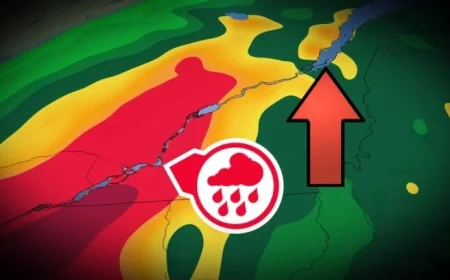 Rainfall Forecast Increased to 100mm for Halloween