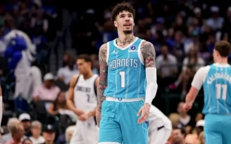 Hornets’ Ball Fined $35K for Obscene Gesture at Referee in Defeat