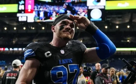 Lions’ Aidan Hutchinson Ends Negotiations, Focuses on Football