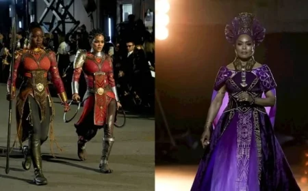 Teyana Taylor and Angela Bassett Shine on Vogue World: Hollywood Runway