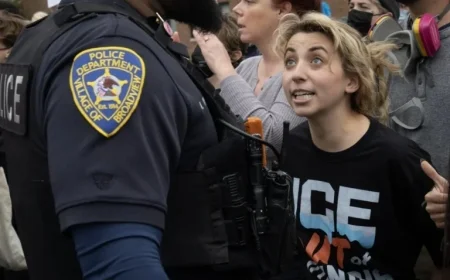 DOJ Charges Congressional Candidate Threatening Arrests Over ICE Oversight