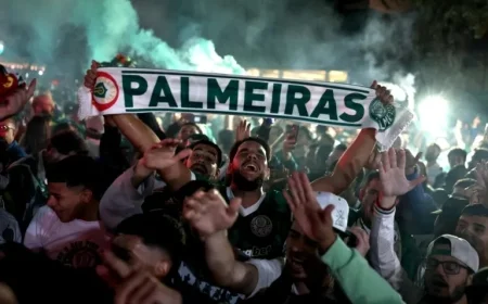 Palmeiras Receives Grand Welcome Before Semifinal Clash with LDU Quito