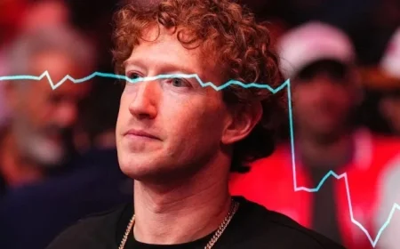 Meta Shares Drop Sharply Amid Concerns Over Zuckerberg’s Costly AI Endeavors