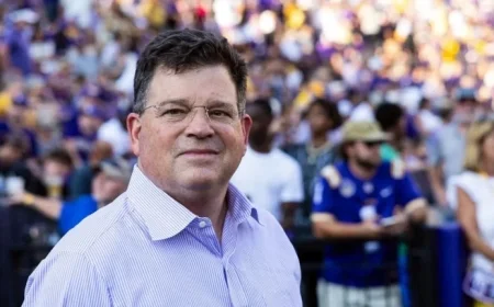 Woodward Resigns as LSU Athletic Director Following Landry’s Criticism