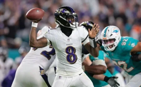 Lamar Jackson Shines as Ravens Dominate Dolphins