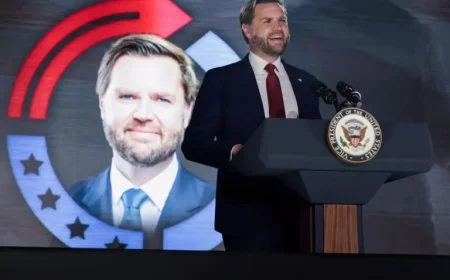 JD Vance Faces Backlash at Event Over Legal Immigration Slowdown Proposal