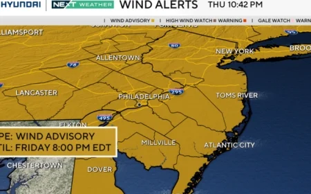 Windy Halloween Weather Forecast for Philadelphia Region