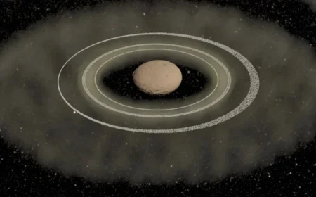 Astronomers Observe Real-Time Ring Formation Around Chiron