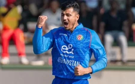 Afghanistan’s Omarzai, Mujeeb, Zadran Dominate Zimbabwe in T20I Opener