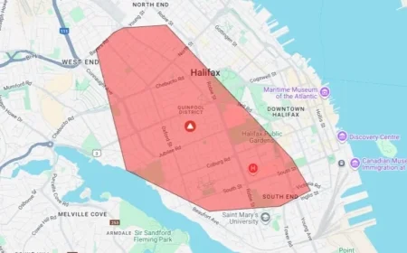 Halifax Power Outage Leaves Thousands Without Electricity Friday Morning