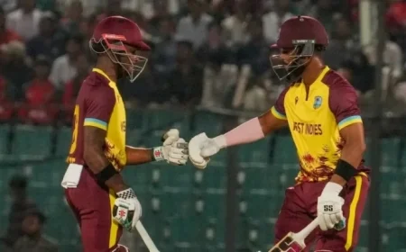 West Indies Clinch T20I Series Despite Tanzid’s Impressive 61