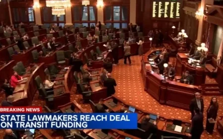 Illinois Lawmakers Approve Transit Funding Bill to Bridge RTA Budget Gap