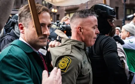 Photos: Bovino’s Court Appearance, Federal Tear Gas Deployment Persist