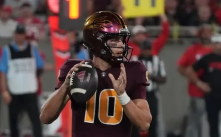 Arizona State QB Sam Leavitt sidelined for season, reports head coach