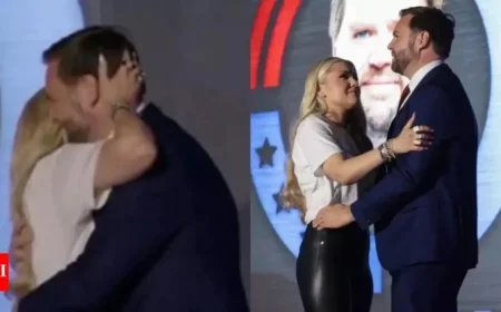 Erika Kirk Sees Parallels Between Late Husband and JD Vance