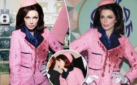 Julia Fox Stuns in Jackie Kennedy Costume Inspired by JFK Assassination