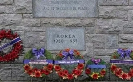 Scarborough War Memorial Hosts Remembrance Day Ceremony