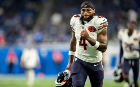 Bears Exclude RB Swift (Groin Injury) from Bengals Game