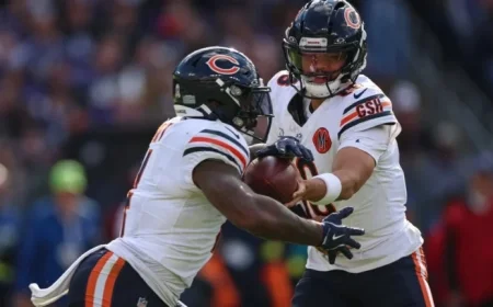 Bears Sideline D’Andre Swift Due to Groin Injury