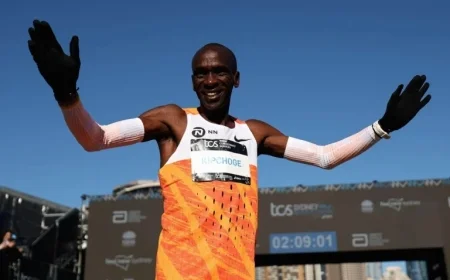 Eliud Kipchoge Announces New York Marathon as Final Race