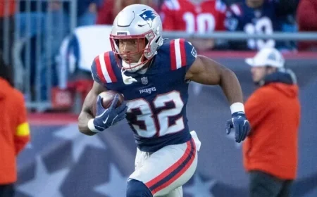 Patriots Rookie RB TreVeyon Henderson Aims to Build on Breakout Performance