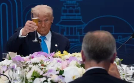 Trump and Carney Maintain Civility at Pre-APEC Summit Dinner