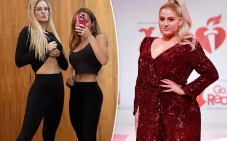Meghan Trainor Flaunts Toned Abs in Gym Selfie After Mounjaro Weight Loss