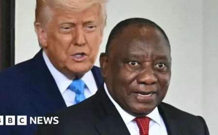 South Africa Challenges US Plan Favoring White Afrikaner Refugees