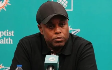 Dolphins Part Ways with GM Chris Grier; Champ Kelly Named Interim GM