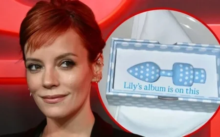 Lily Allen Distributes Butt Plugs at New Album Launch Party