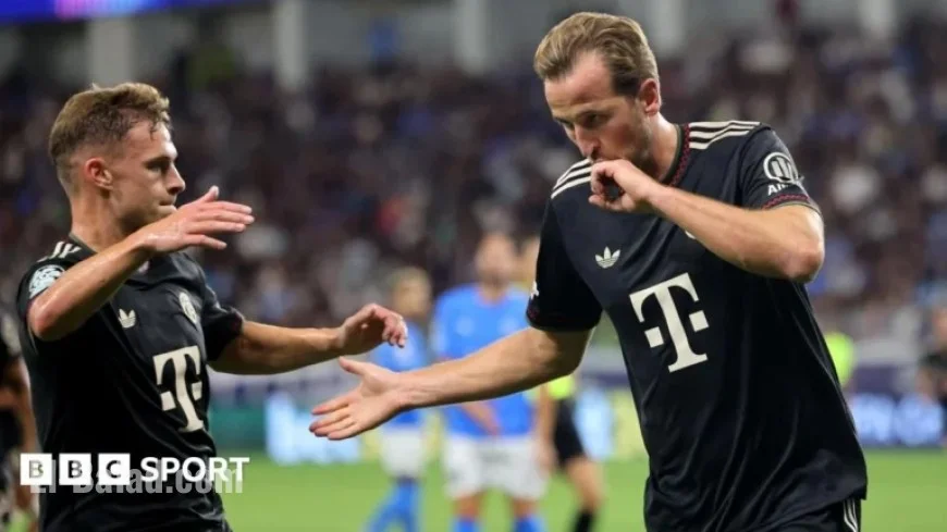 Bayern Munich Thrash Pafos 5-1 as Kane Extends Scoring Streak