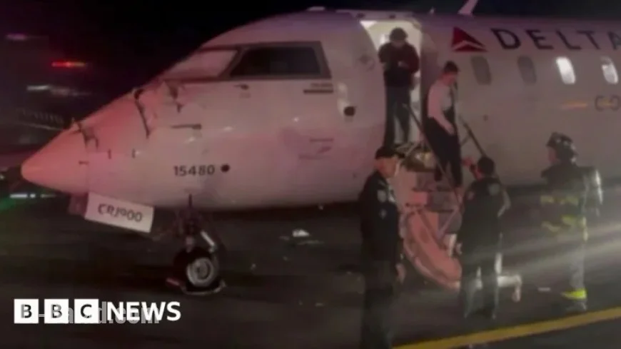 Delta Planes Collide at LaGuardia Airport
