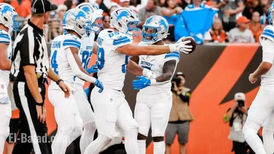 Detroit Lions Face Cincinnati Bengals: Key NFL Matchup on Sunday, Oct 5