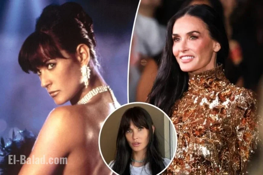 Demi Moore Revives ’90s Look with New Bangs