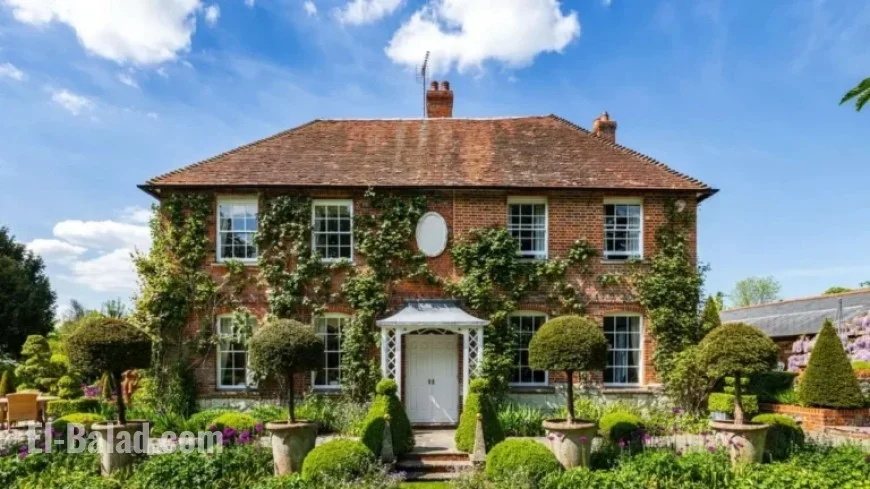 Explore Inside Alan Titchmarsh’s Stunning Georgian Hampshire Home for Sale