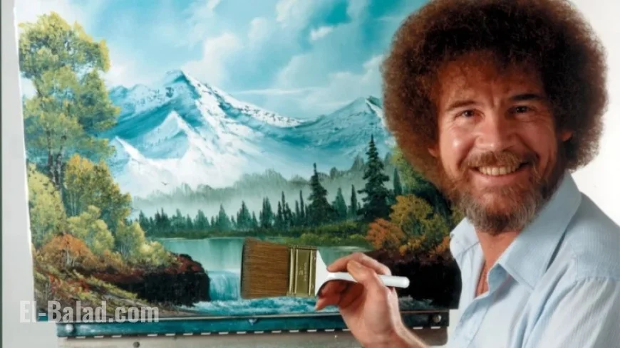 Bob Ross Painting Auction Boosts Public TV Stations