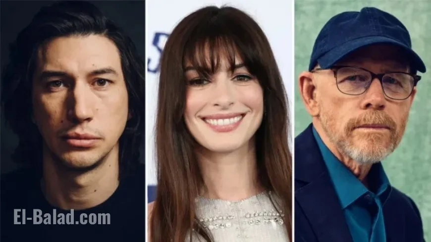 Adam Driver, Anne Hathaway Lead Military Drama ‘Alone at Dawn’ with Ron Howard