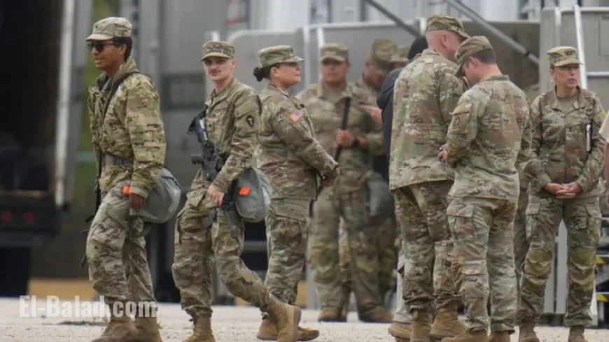 Texas National Guard Personnel Deployed to Illinois