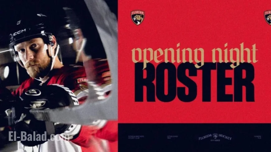 Florida Panthers Reveal 2025-26 Opening Night Roster